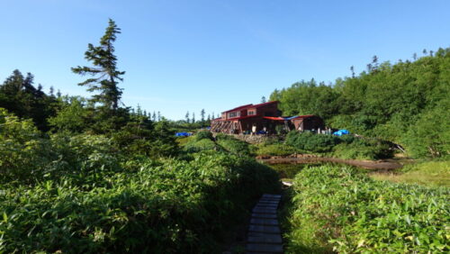 鏡平山荘
